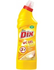 Dix Lemon Żel do Mycia WC, Umywalek i Płytek Ceramicznych 750 ml