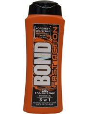 Bond Fast Action Kofeina & Grapefruit Żel pod Prysznic 3-w-1 dla Mężczyzn 400 ml