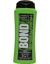 Bond Oxygen Fresh Limonka & Mięta Żel pod Prysznic 3-w-1 dla Mężczyzn 400 ml
