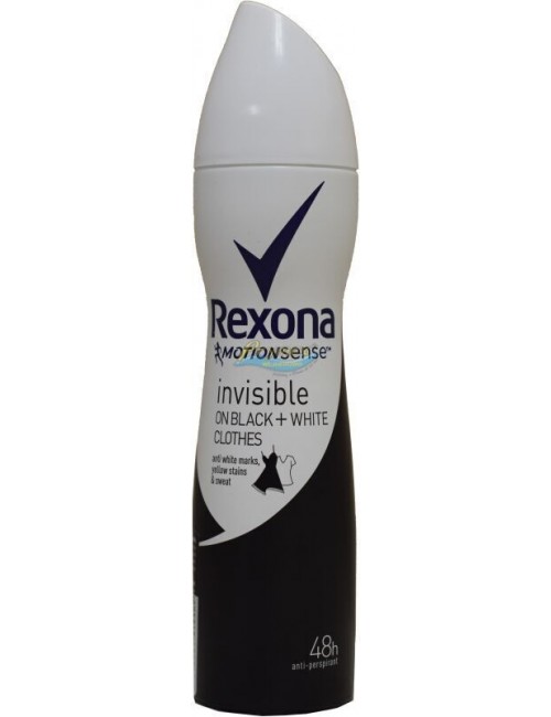 Rexona Invisible Antyperspirant w Sprayu dla Kobiet 150 ml