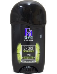 Fa Men Xtreme Sport Energy Boost Antyperspirant w Sztyfcie dla Mężczyzn 50 ml