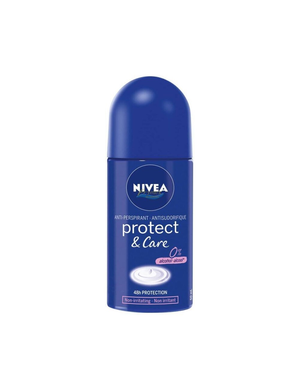 Nivea Protect & Care 48h Protection Antyperspirant dla Kobiet w Kulce bez Alkoholu 50 ml