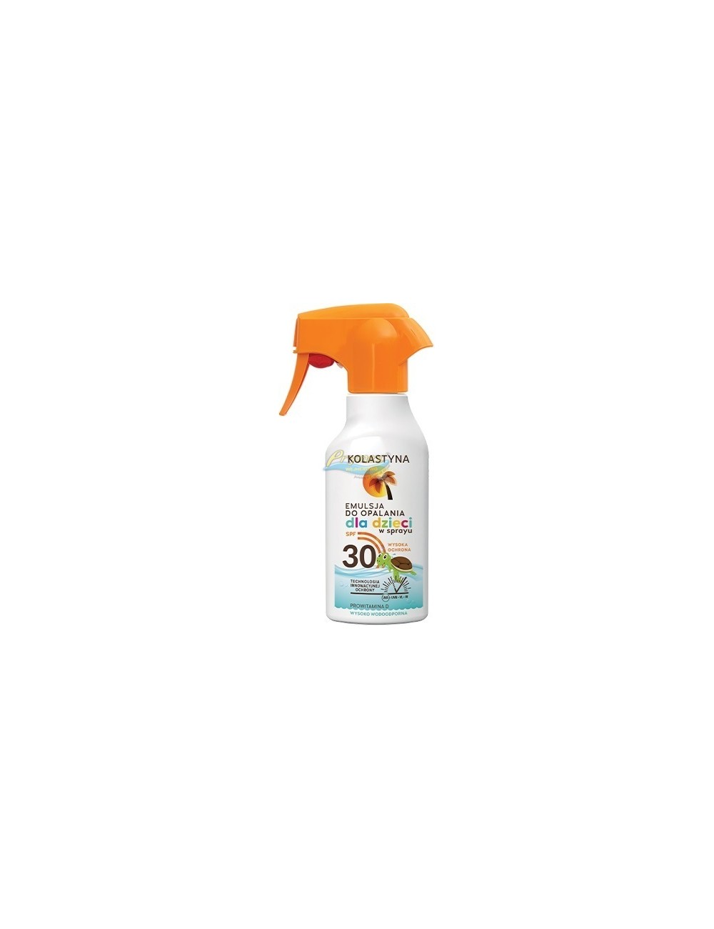 Kolastyna SPF30 Wysoko Wodoodporna Emulsja do Opalania dla Dzieci w Sprayu 200 ml