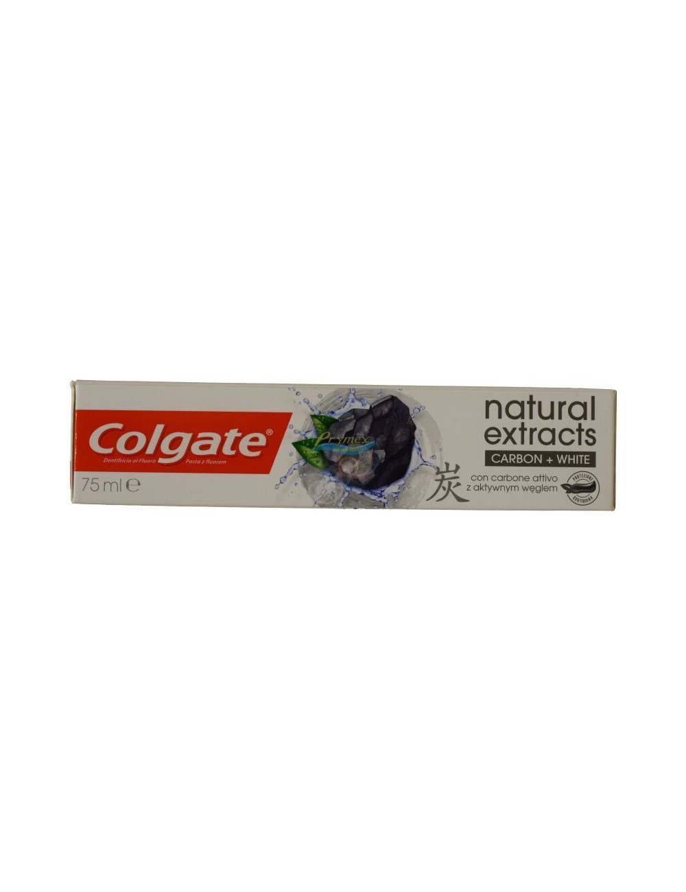 Colgate Natural Extracts Carbon+White Pasta do Zębów z Aktywnym Węglem 75 ml