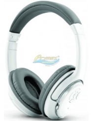 Esperanza Libero Stereofoniczne Bezprzewodowe Białe Słuchawki Bluetooth z Wbudowanym Mikrofonem 1 szt