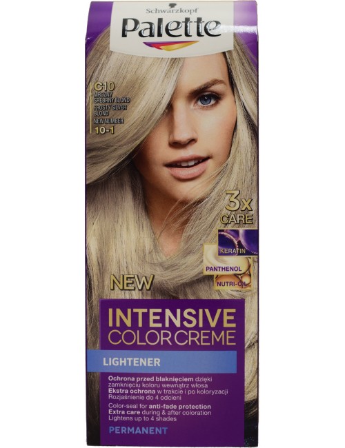 Palette Intensive Color Creme C10 Mroźny Srebrny Blond Farba do Włosów 1 szt