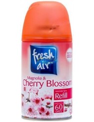 Fresh Air Magnolia & Cherry Blossom Angielski Odświeżacz Powietrza Magnolia i Wiśnia Zapas 250 ml