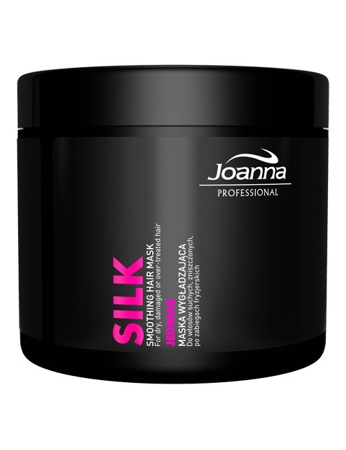 Joanna Professional Maska Wygładzająca 500g – z proteinami jedwabiu do włosów suchych, zniszczonych