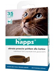 Happs Obroża Przeciw Pchłom dla Kotów (35 cm) 1 szt