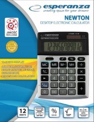 Esperanza Newton Średni Kalkulator Elektroniczny Biurkowy 1 szt 