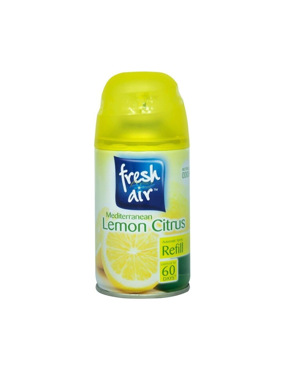 Fresh Air Mediterranean Lemon Citrus Angielski Odświeżacz Powietrza Zapas 250 ml