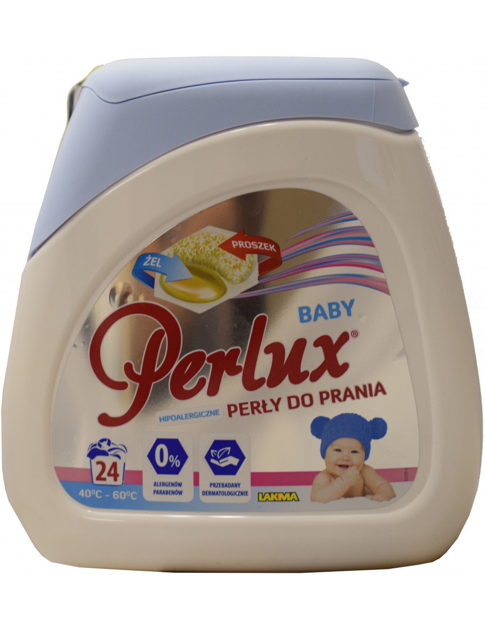 Perlux Baby Perły Piorące 24szt (24 prania) – superskoncentrowane, do odzieży dziecięcej