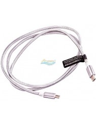Esperanza Kabel Szybkiego Ładowania USB-C 3.1 z Plecionką Bawełnianą (1 m) 1 szt 