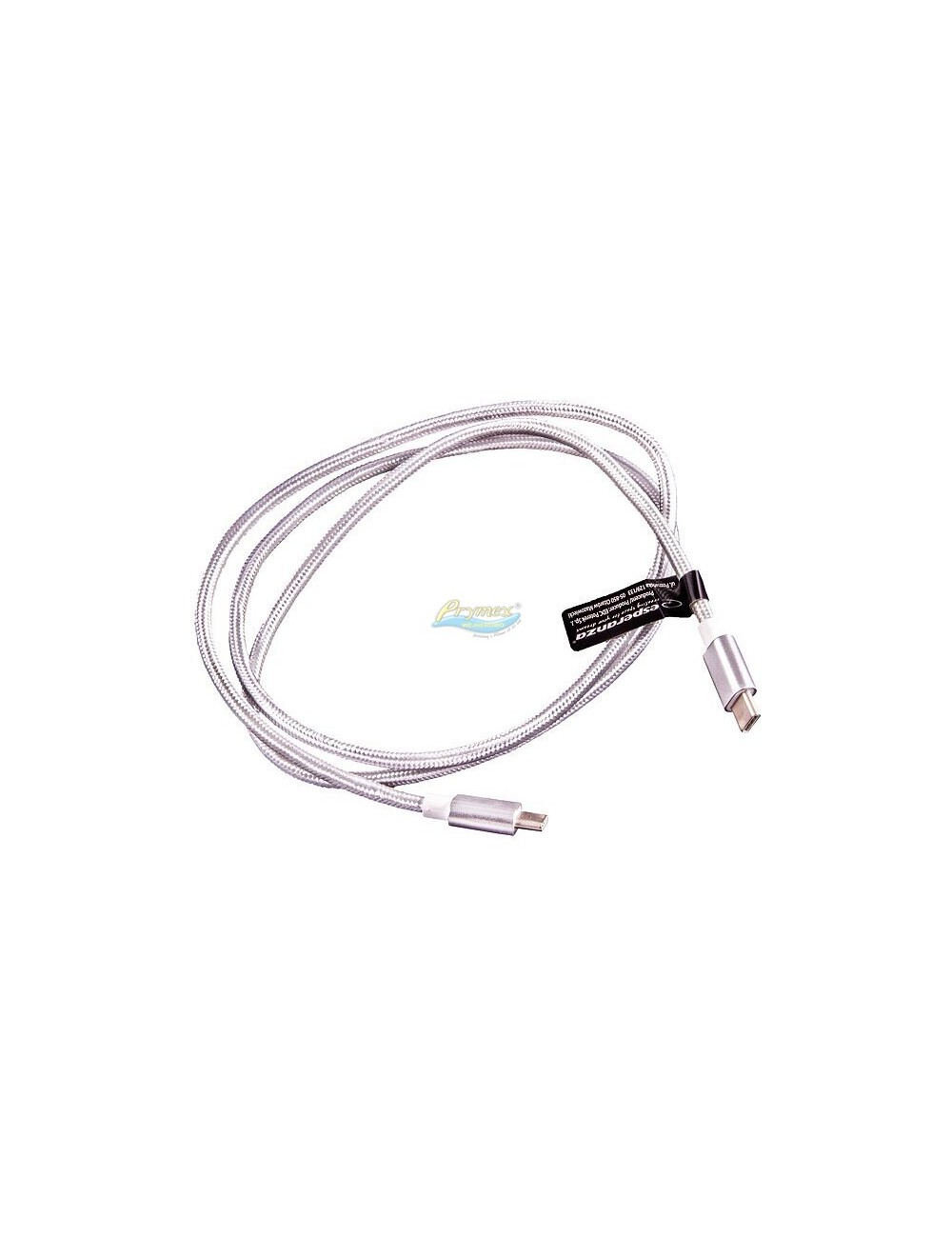 Esperanza Kabel Szybkiego Ładowania USB-C 3.1 z Plecionką Bawełnianą (1 m) 1 szt 