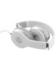 Esperanza Stereo Headphones Techno Klasyczne Białe Słuchawki Stereofoniczne 1 szt