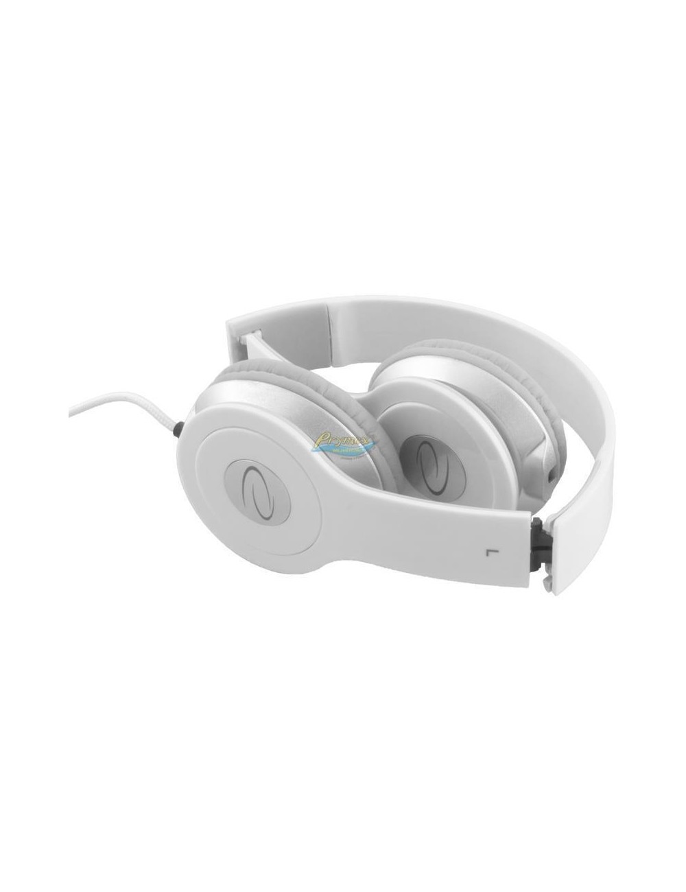 Esperanza Stereo Headphones Techno Klasyczne Białe Słuchawki Stereofoniczne 1 szt
