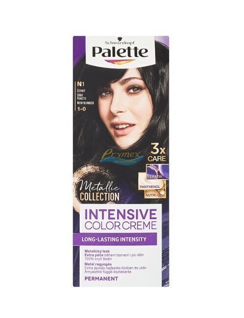 Palette Intensive Color Creme N1 Farba do Koloryzacji Włosów 1 szt
