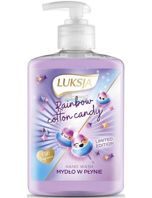Luksja Rainbow Cotton Candy Mydło w Płynie z Pompką 300 ml