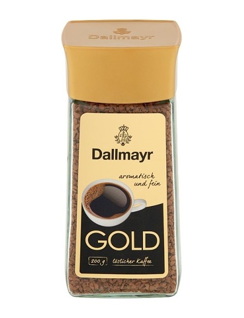 Dallmayr Gold Niemiecka Kawa Rozpuszczalna w Słoiku 200 g