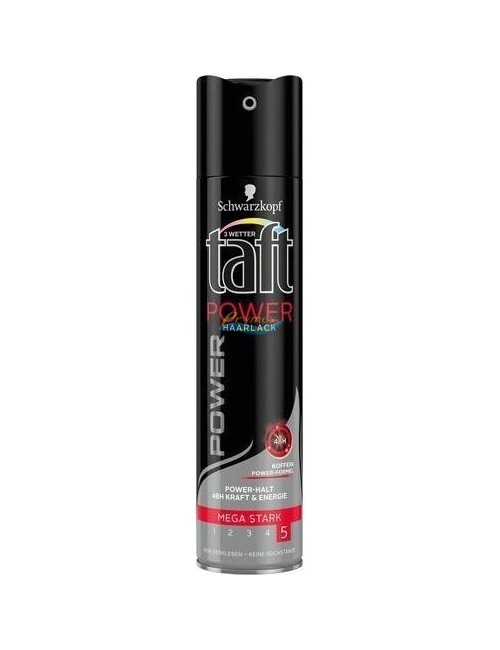 Taft Lakier do Włosów 5 Mega Stark Power 48h Kraft & Energie 250 ml (DE)