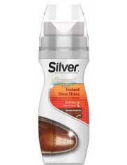 Silver Pasta w Płynie do Obuwia i Akcesoriów ze Skóry Brązowa 75 ml
