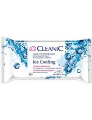 Cleanic Chusteczki Odświeżające z Płynem Antybakteryjnym Ice Cooling 15 szt - z efektem chłodzącym