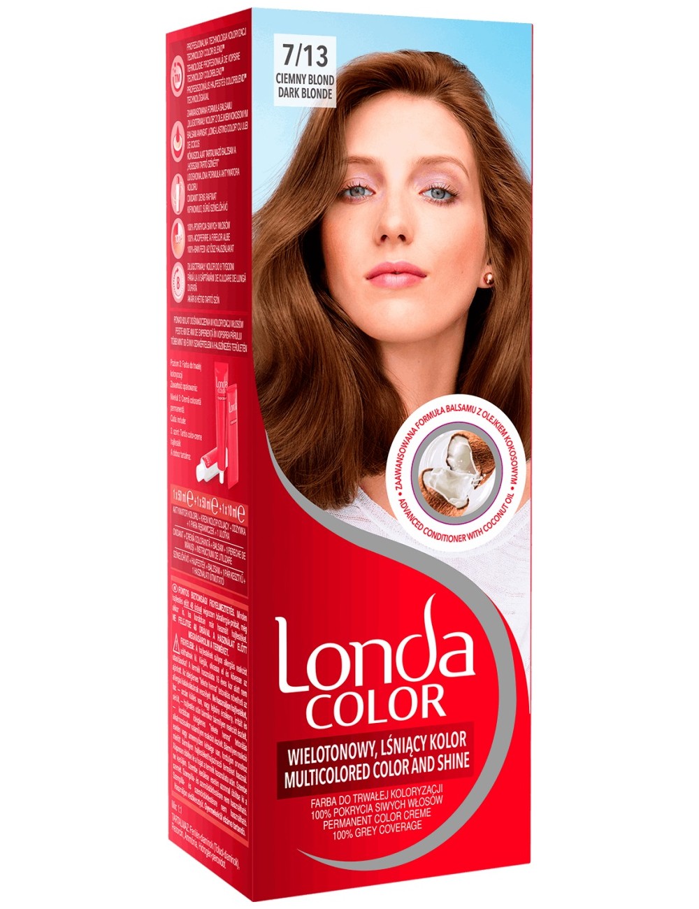 Londa Farba Koloryzująca 7/13 Ciemny Blond – nadaje włosom wielotonowy kolor nawet na 8 tygodni