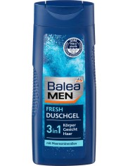 Balea Żel pod Prysznic dla Mężczyzn z Minerałami Morskimi 3-w-1 Fresh 300 ml (DE)