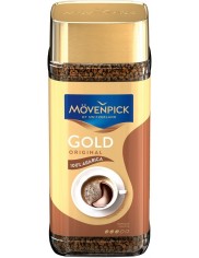 Movenpick Kawa Rozpuszczalna Liofilizowana w Słoiku Arabika Gold Original 200 g