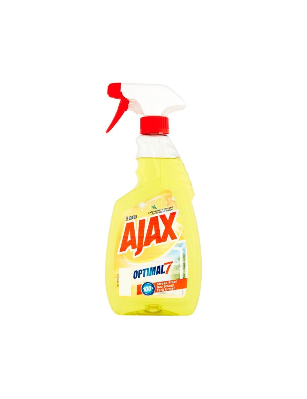 Ajax Płyn do Mycia Szyb z Pompką Optimal 7 Cytryna 500 ml