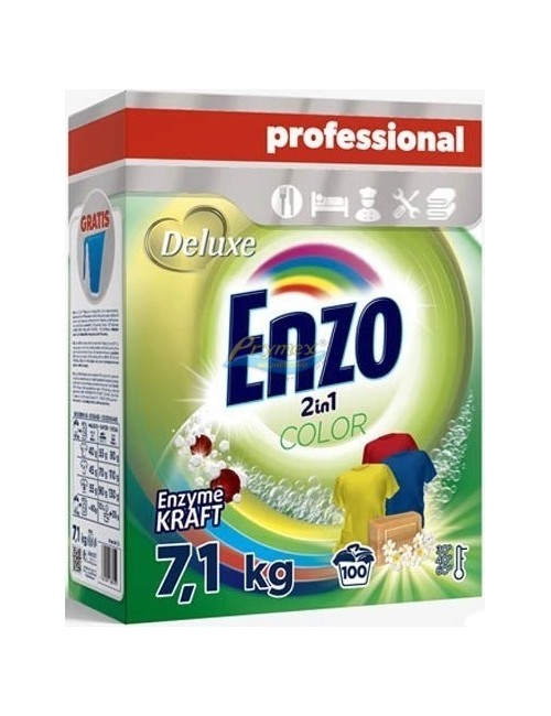 Deluxe Enzo Proszek do Tkanin Kolorowych 2-w-1 Professional 7,1 kg (100 prań) (DE, GB)