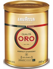 Lavazza Qualita Oro Włoska Kawa Mielona w Puszce 250 g