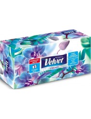 Velvet Chusteczki Uniwersalne (3 warstwy, 100% celuloza) Dream 90 szt