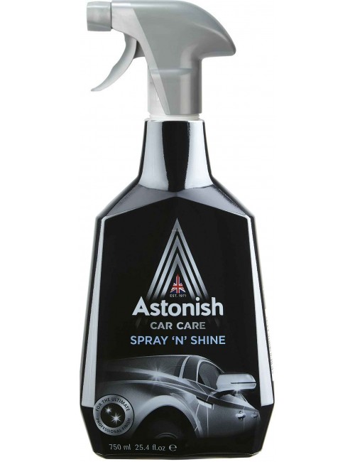 Astonish Car Spray & Shine Angielski Środek do Nabłyszczania Karoserii Samochodu 750 ml