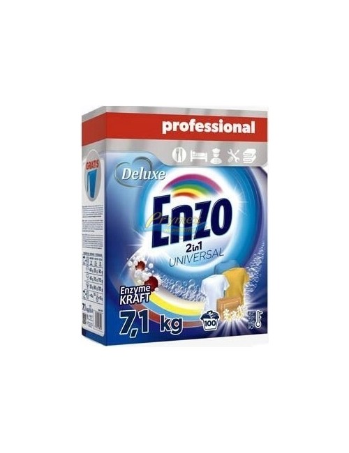 Deluxe Enzo Proszek do Tkanin Białych i Kolorowych 2-w-1 Professional 7,1 kg (100 prań) (DE, GB)