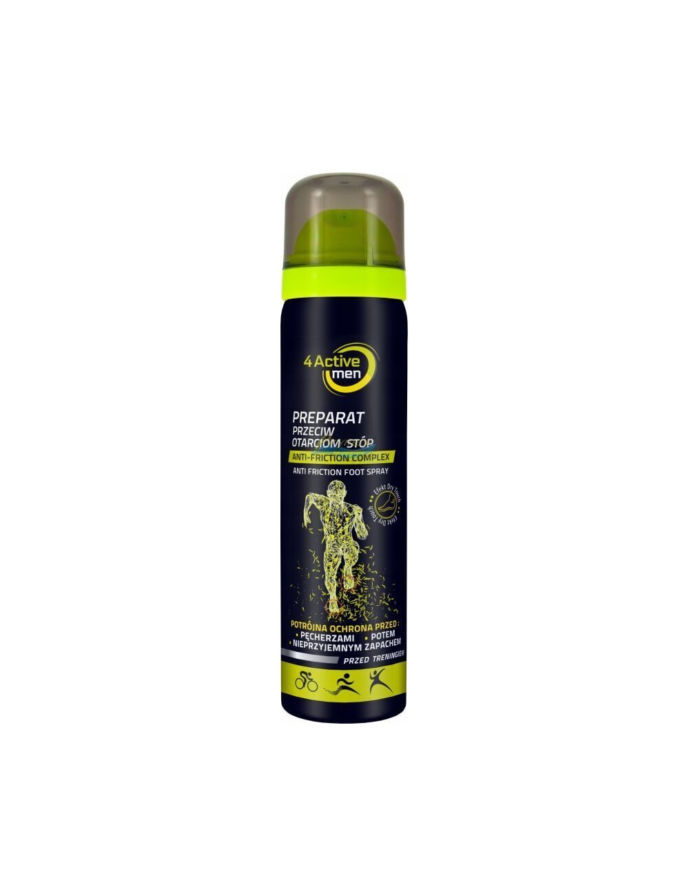 4Active Spray Przeciw Otarciom Stóp dla Mężczyzn 75 ml