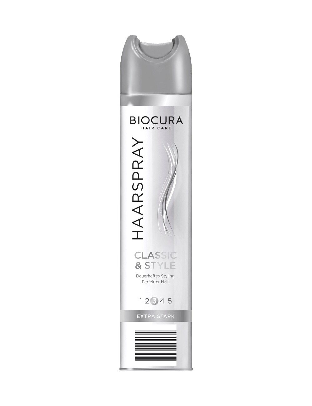 Biocura Haarspray Lakier do Włosów 3 Extra Mocny Classic & Style 300 ml (DE)
