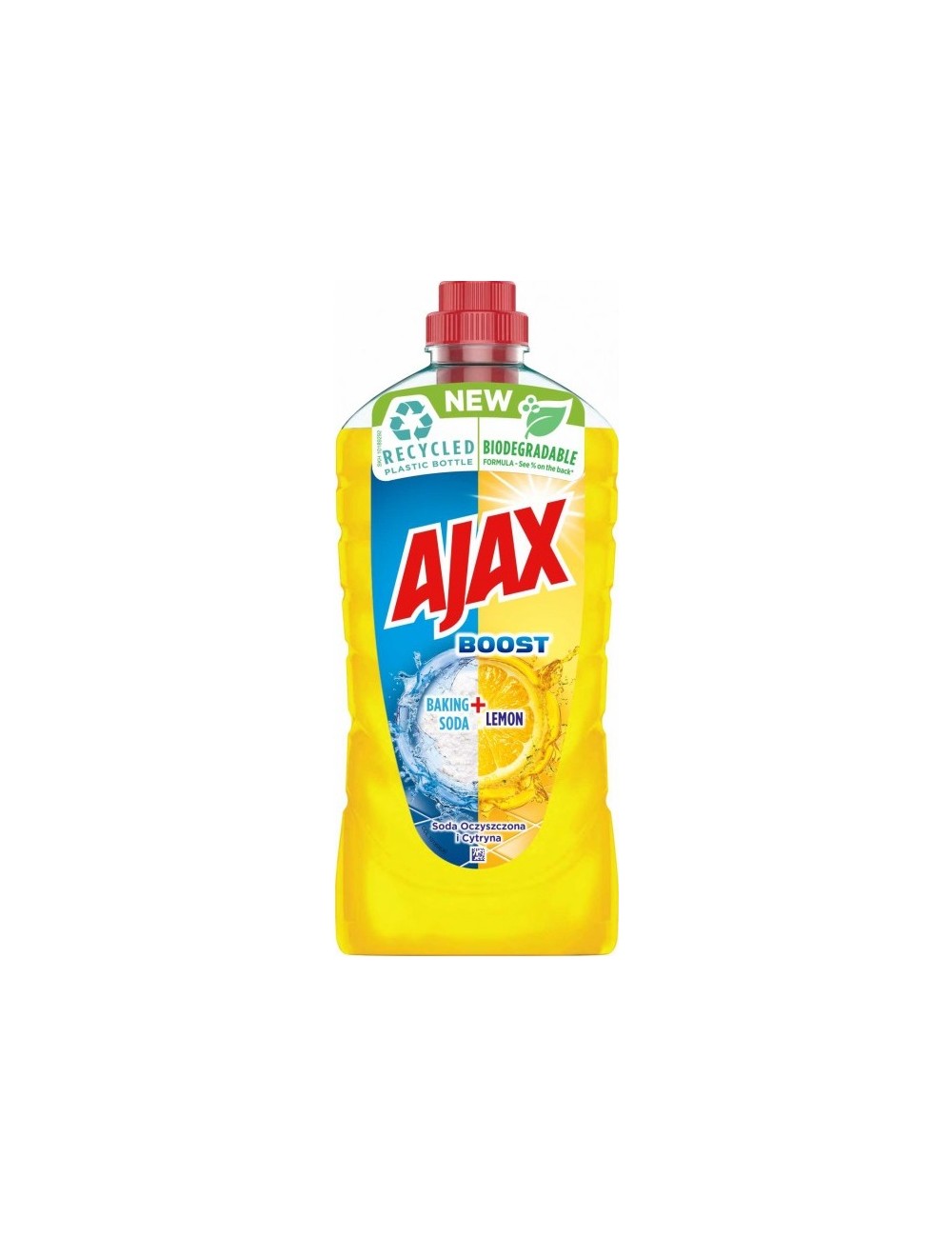 Ajax Płyn Uniwersalny Soda Oczyszczona i Cytryna Boost 1 L