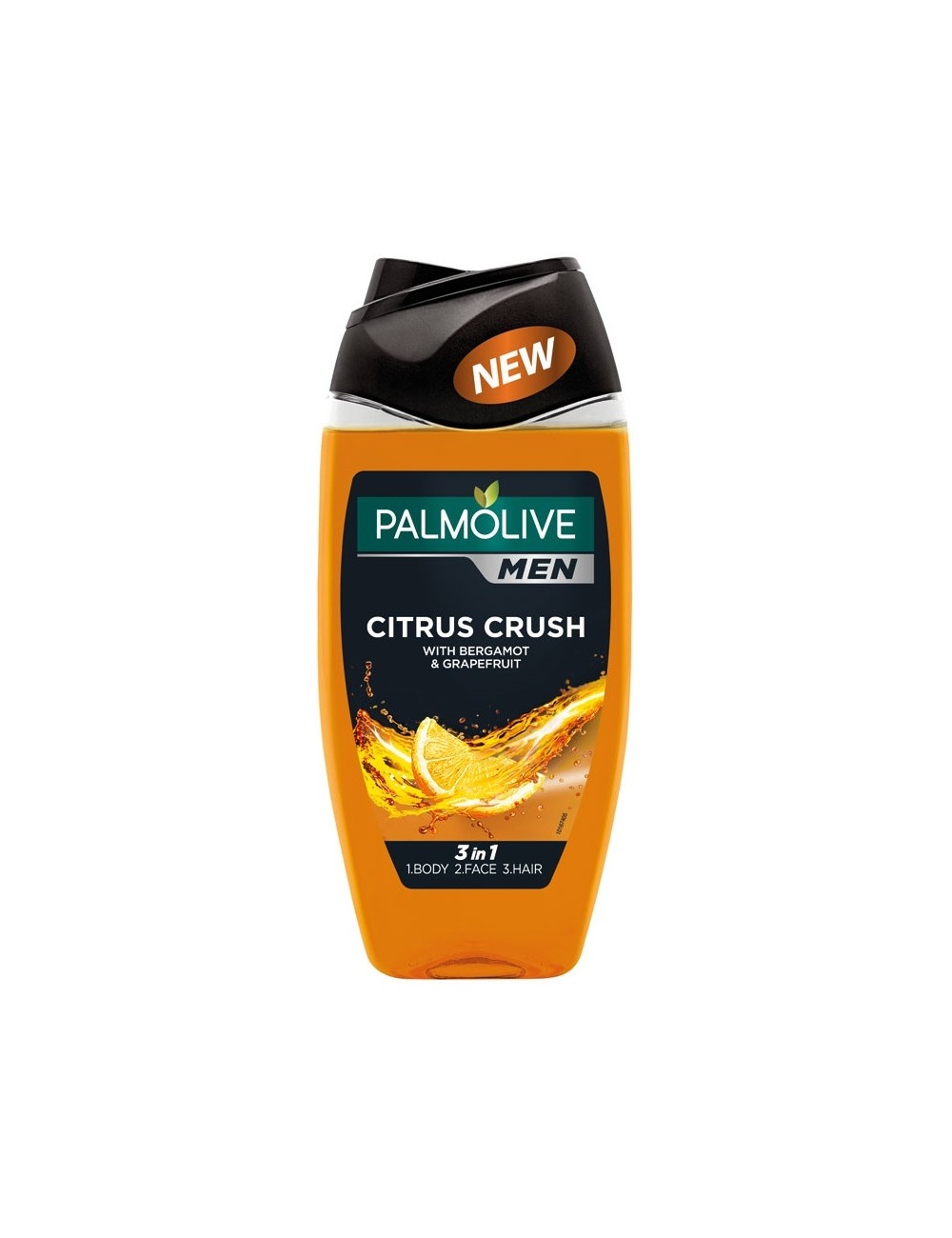 Palmolive Men Żel pod Prysznic do Ciała, Twarzy i Włosów 3-w-1 Bergamotka i Grejpfrut Citrus Crush 250 ml