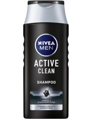 Nivea Men Szampon do Włosów Oczyszczający z Węglem Active Clean 400 ml