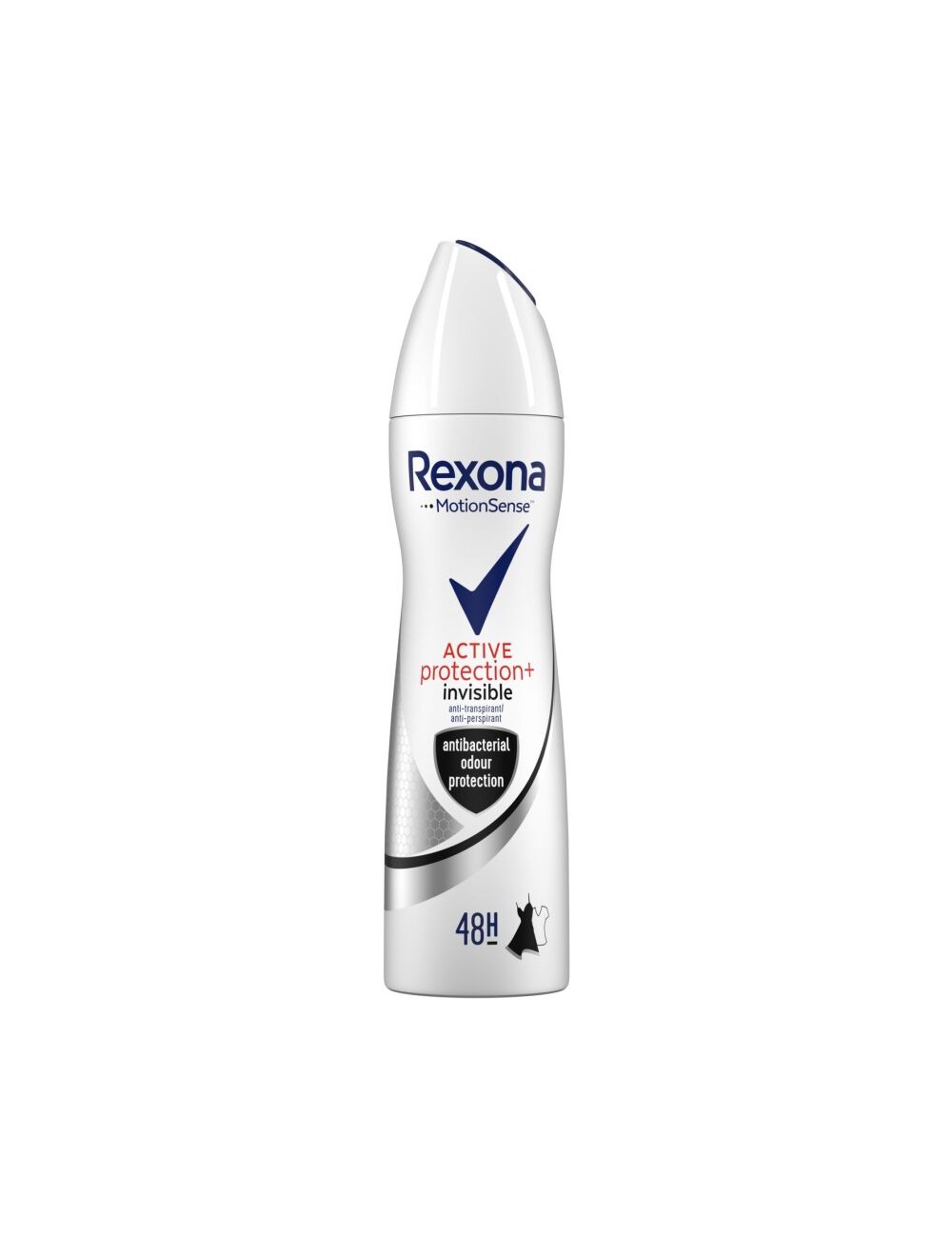 Rexona Antyperspirant Spray dla Kobiet Antybakteryjny 48h Active Protection+ Invisible 150 ml