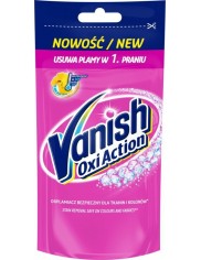 Vanish Odplamiacz do Białych i Kolorowych Tkanin w Płynie Saszetka Oxi Action Pink 100 ml