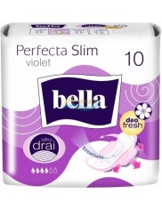 Bella Podpaski Higieniczne Ultracienkie z Bocznymi Osłonkami Perfecta Slim Violet 10 szt