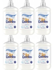 Coccolino Płyn do Płukania Tkanin Sensitive Pure (432 prania) Zestaw (6x 1,8 L)