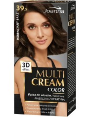 Joanna Farba do Włosów 39.5 Herbaciany Brąz Multi Cream Color 3D Efekt 1 szt