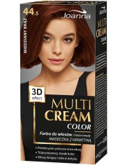 Joanna Farba do Włosów 44.5 Miedziany Brąz Multi Cream Color 3D Efekt 1 szt