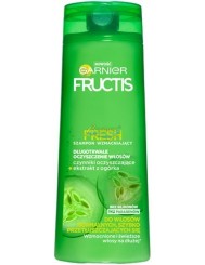 Fructis Szampon do Włosów Normalnych, Przetłuszczających się Wzmacniający, Oczyszczający z Ekstraktem z Ogórka 250 ml