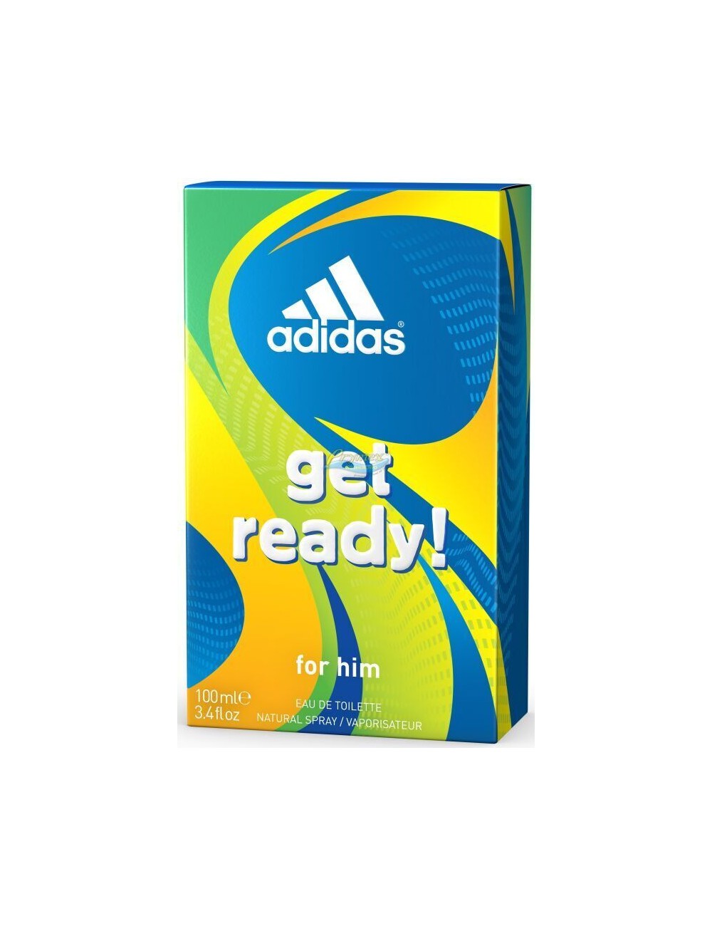 Adidas Woda Toaletowa Naturalnym Spray dla Mężczyzn Get Ready! 100 ml
