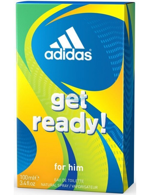 Adidas Woda Toaletowa Naturalnym Spray dla Mężczyzn Get Ready! 100 ml