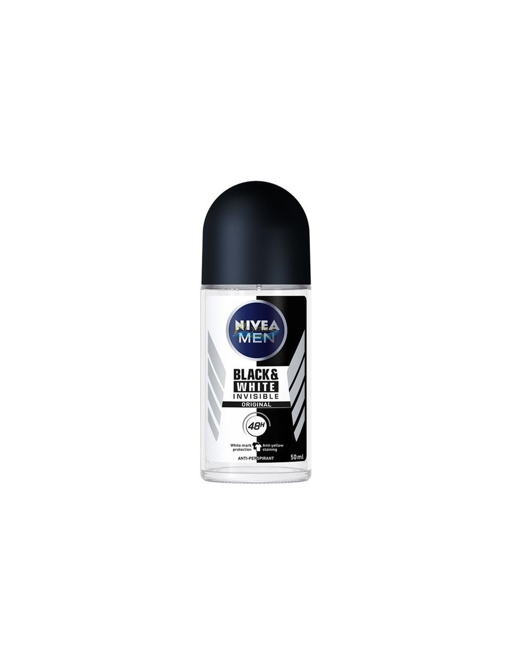 Nivea Men Antyperspirant w Kulce Black & White Invisible Original 48h 50 ml